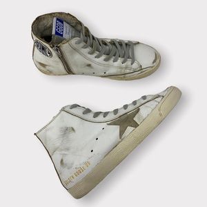 Authentic Golden Goose Francy leather sneakers size 38